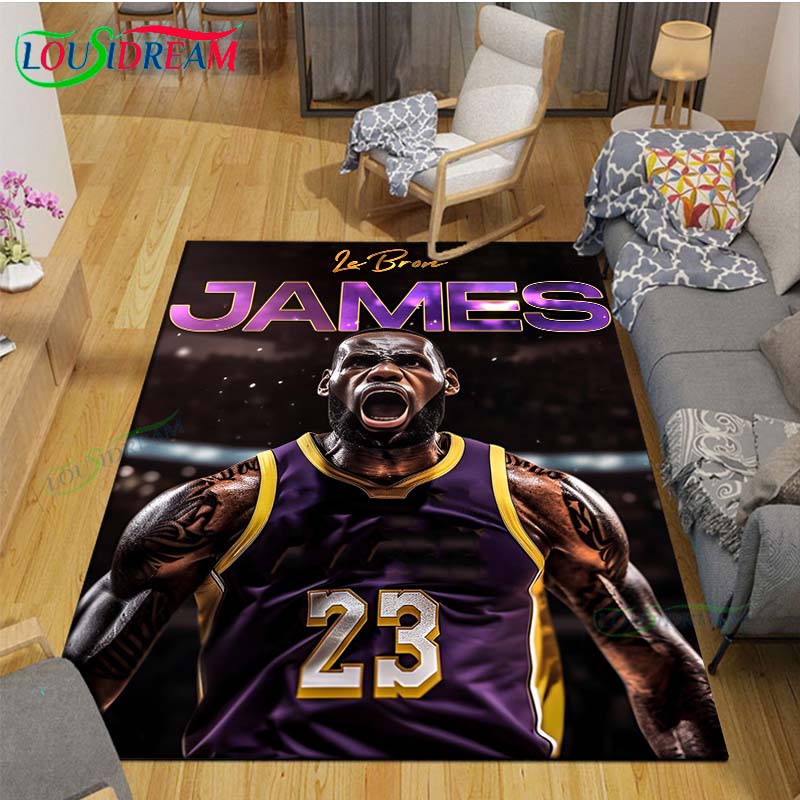 Badminton Zone - 농구 스타 L-LeBron J-James K-Kobe 인쇄