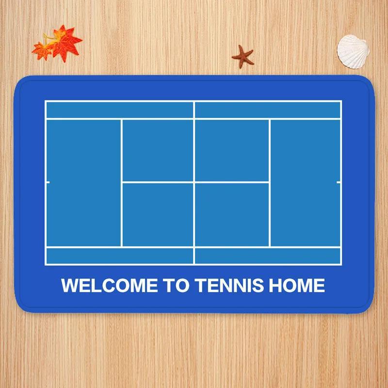 스포츠 테마 카펫 매트 테니스 배드민턴 코트 패턴 환영 - Badminton Zone 리뷰 및 가격