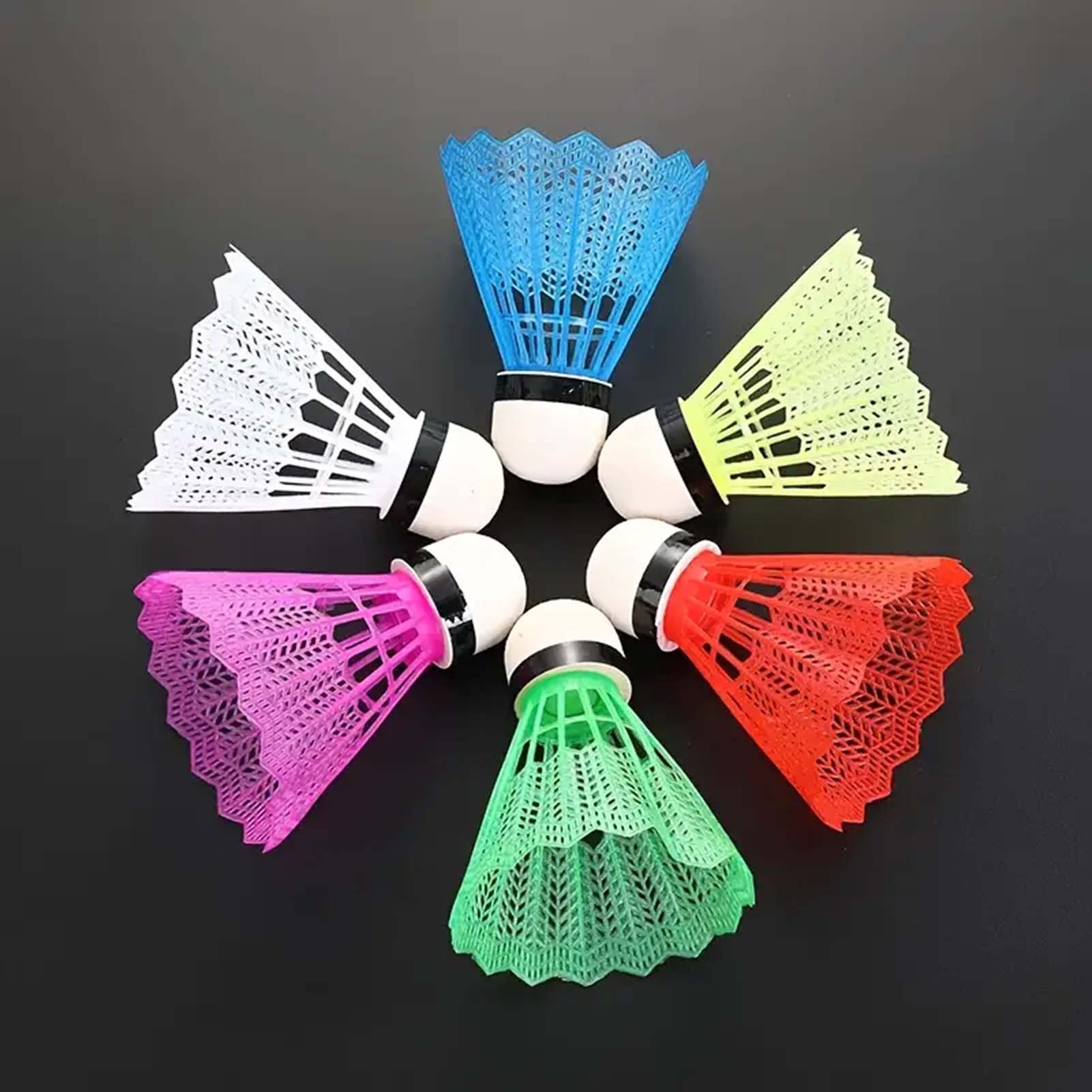 12Pcs 배드민턴 플라스틱 흰색 배드민턴 셔틀콕 클럽 - Badminton Fun Game 리뷰 및 가격