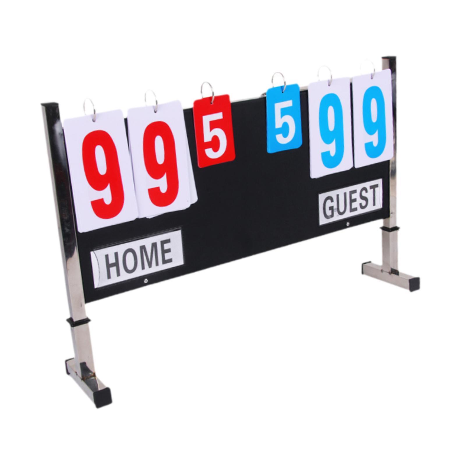 테이블 스코어 플리퍼 다기능 점수 기록기 멀티 스포츠  - Badminton Score 리뷰 및 가격