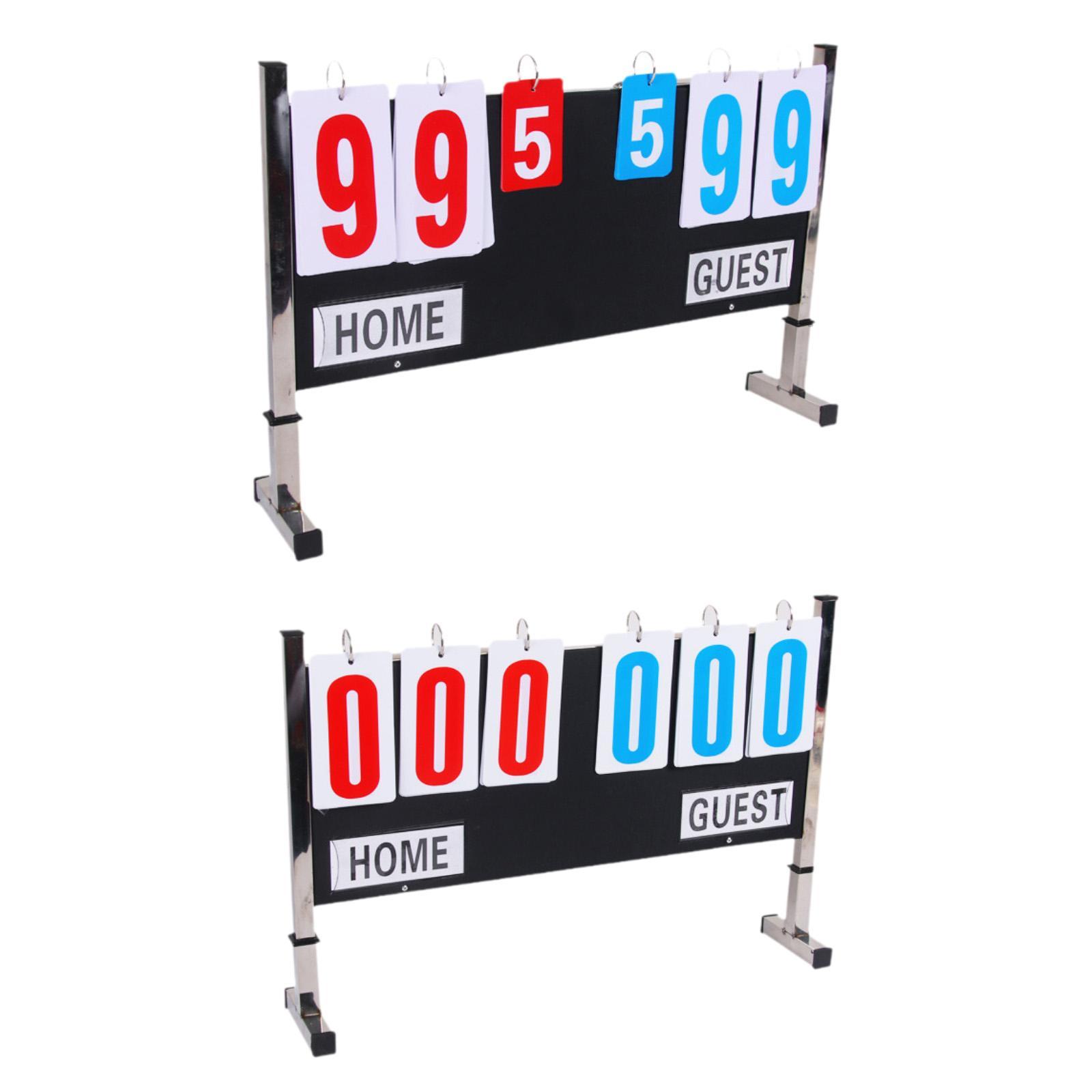 테이블 스코어 플리퍼 다기능 점수 기록기 멀티 스포츠  - Badminton Score 리뷰 및 가격