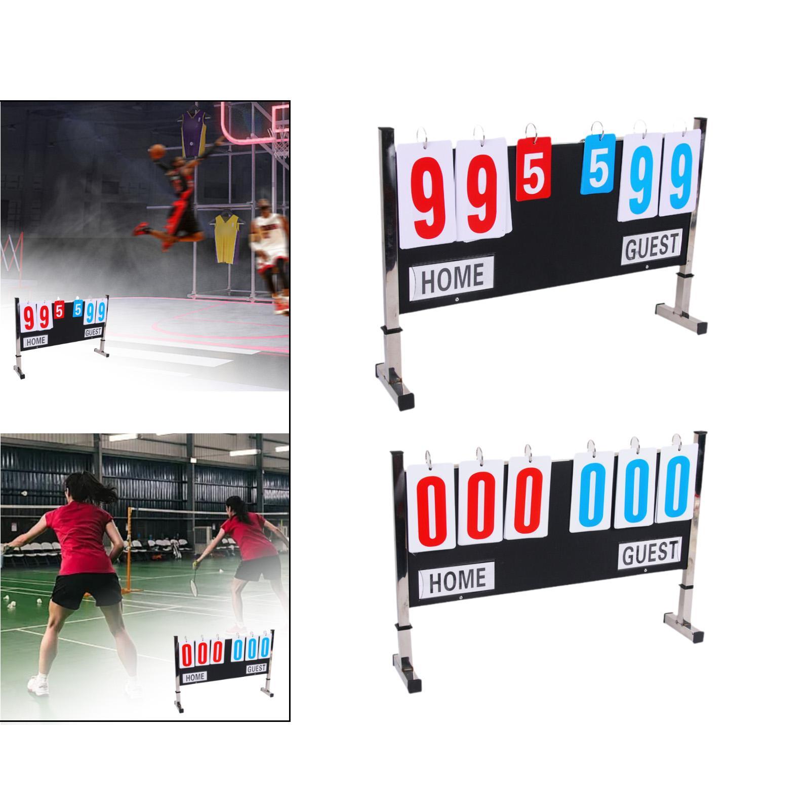 테이블 스코어 플리퍼 다기능 점수 기록기 멀티 스포츠  - Badminton Score 리뷰 및 가격