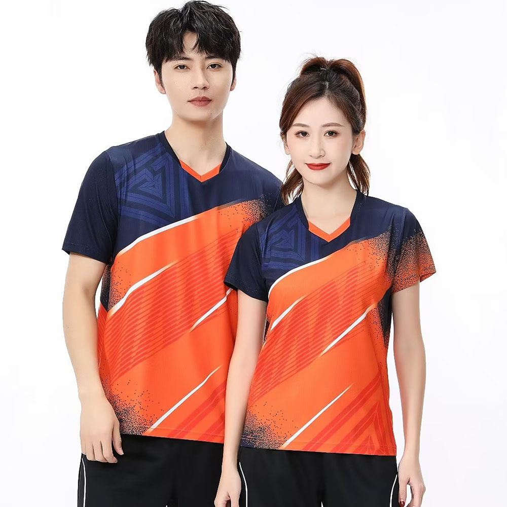 남녀공용 테니스 탁구 티셔츠, 반팔 스포츠 상의, 빠른 - Badminton Emoji 리뷰 및 가격