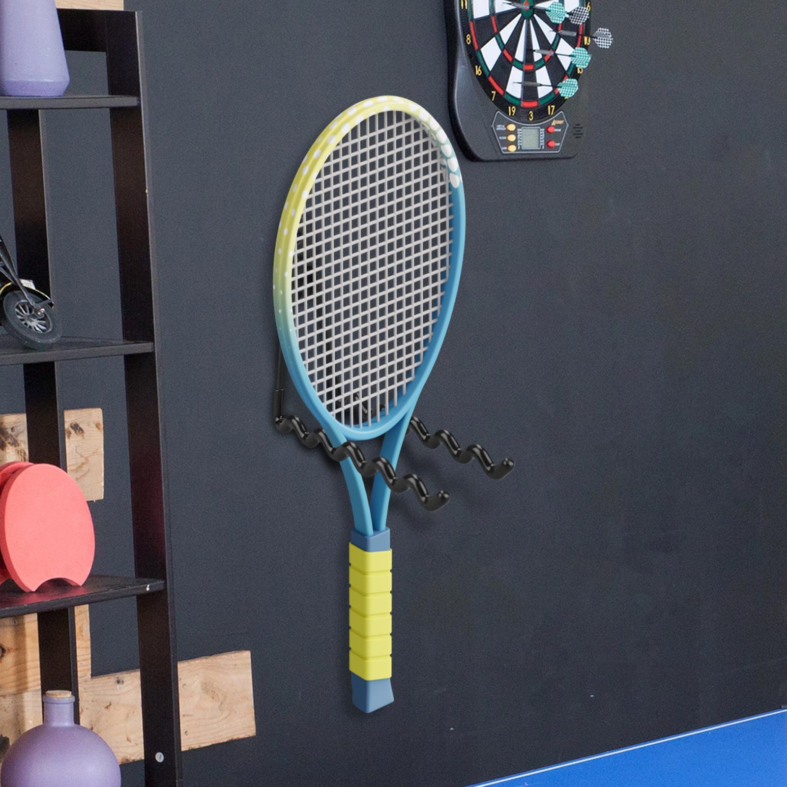금속 테니스 라켓 홀더 테니스 라켓 보관 웨이브형 후크 - Badminton Zone 리뷰 및 가격