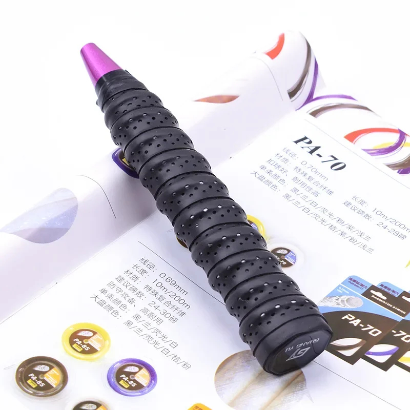 1/4pcs 6 색 브랜드 미끄럼 방지 라켓 그립 배드 - Badminton Grip Tape 리뷰 및 가격